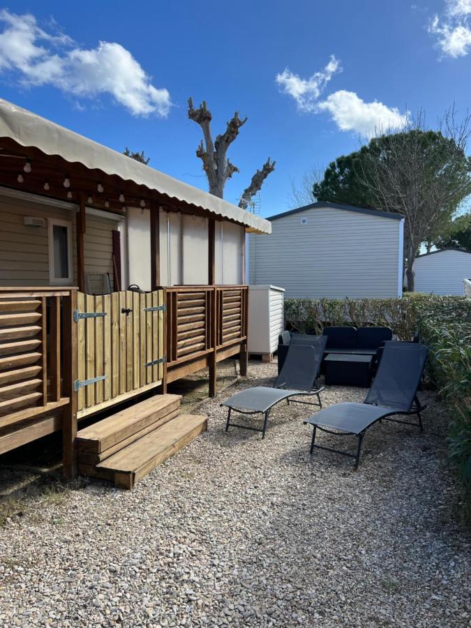 Mobilhome La Carabasse Vias Plage מראה חיצוני תמונה