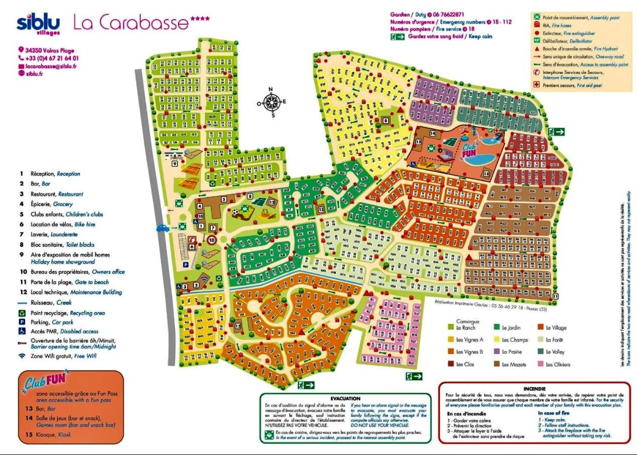 Mobilhome La Carabasse Vias Plage מראה חיצוני תמונה
