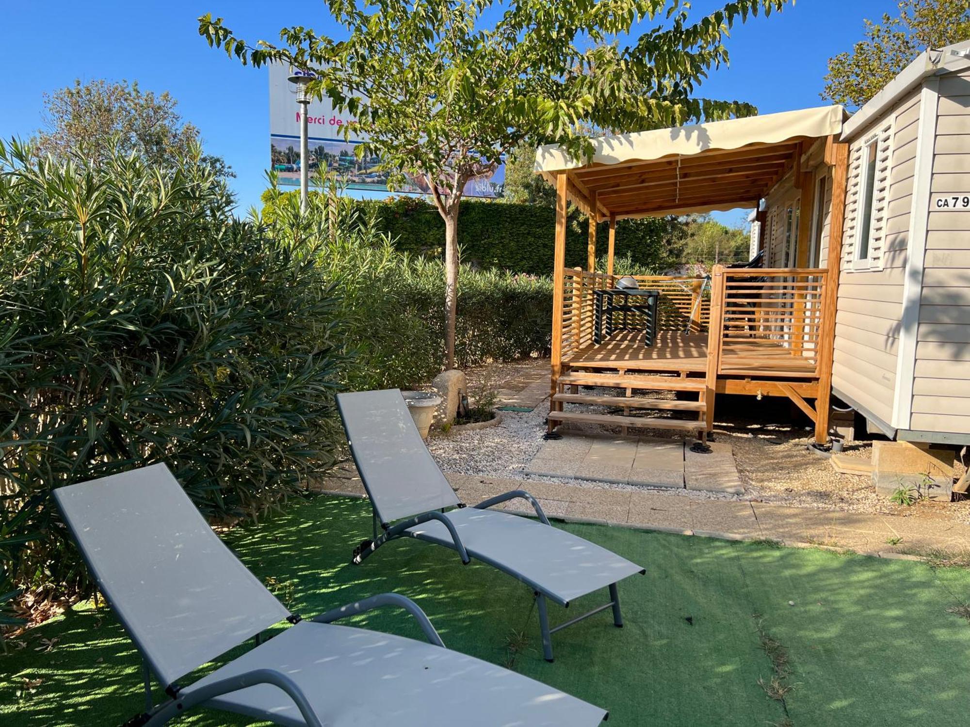 Mobilhome La Carabasse Vias Plage מראה חיצוני תמונה