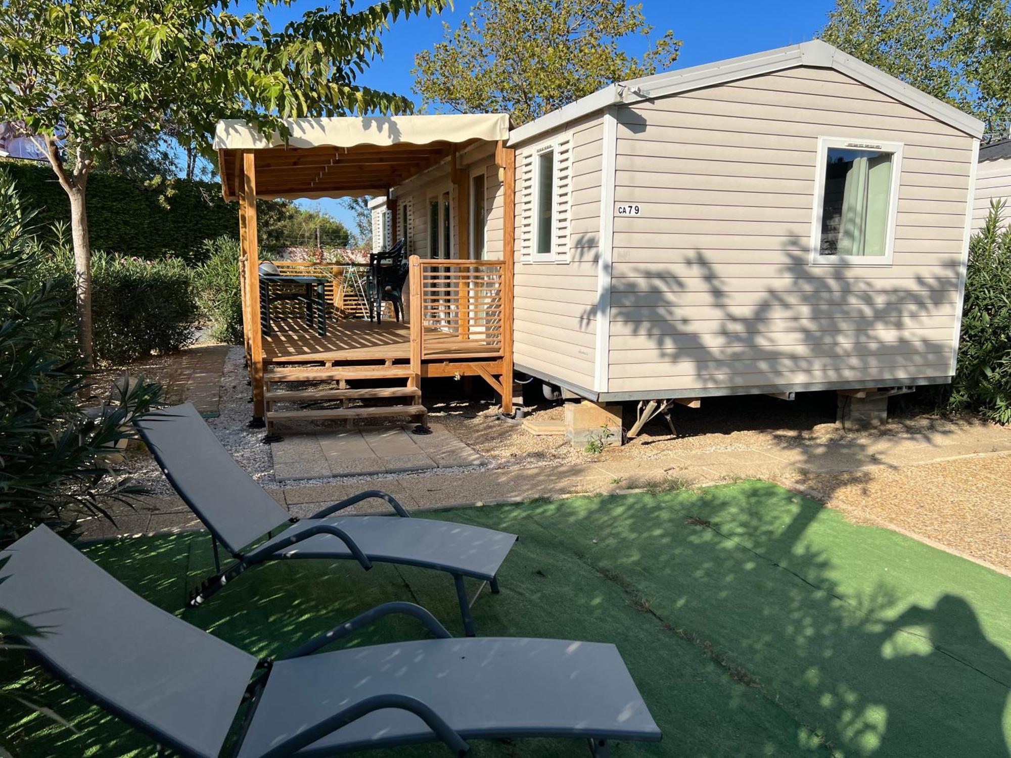 Mobilhome La Carabasse Vias Plage מראה חיצוני תמונה