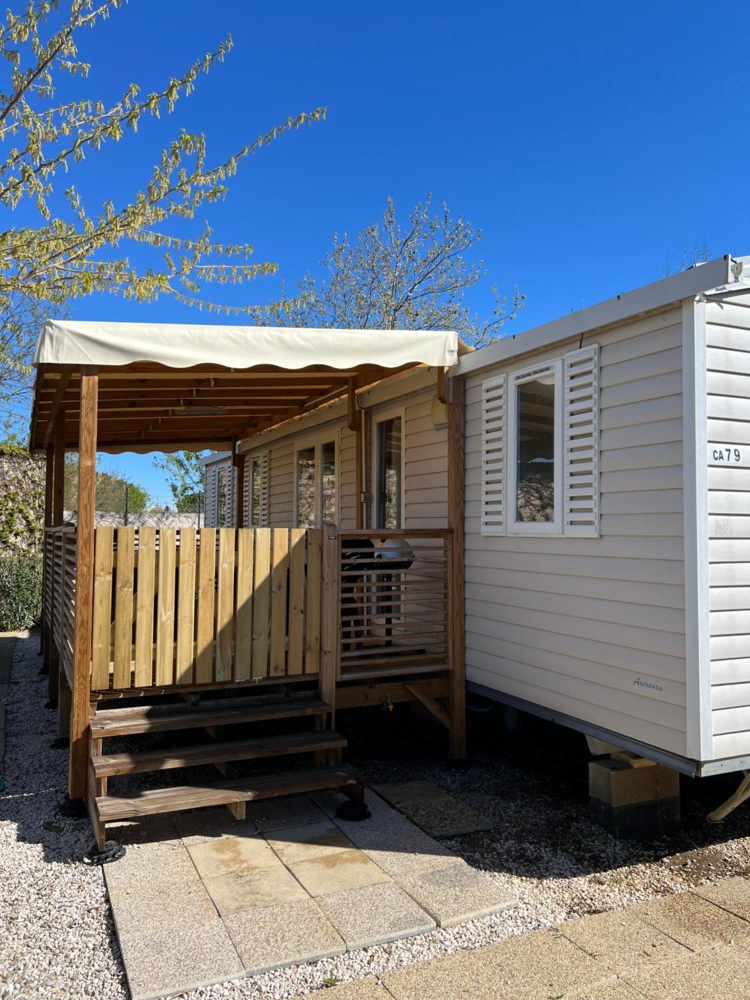 Mobilhome La Carabasse Vias Plage מראה חיצוני תמונה