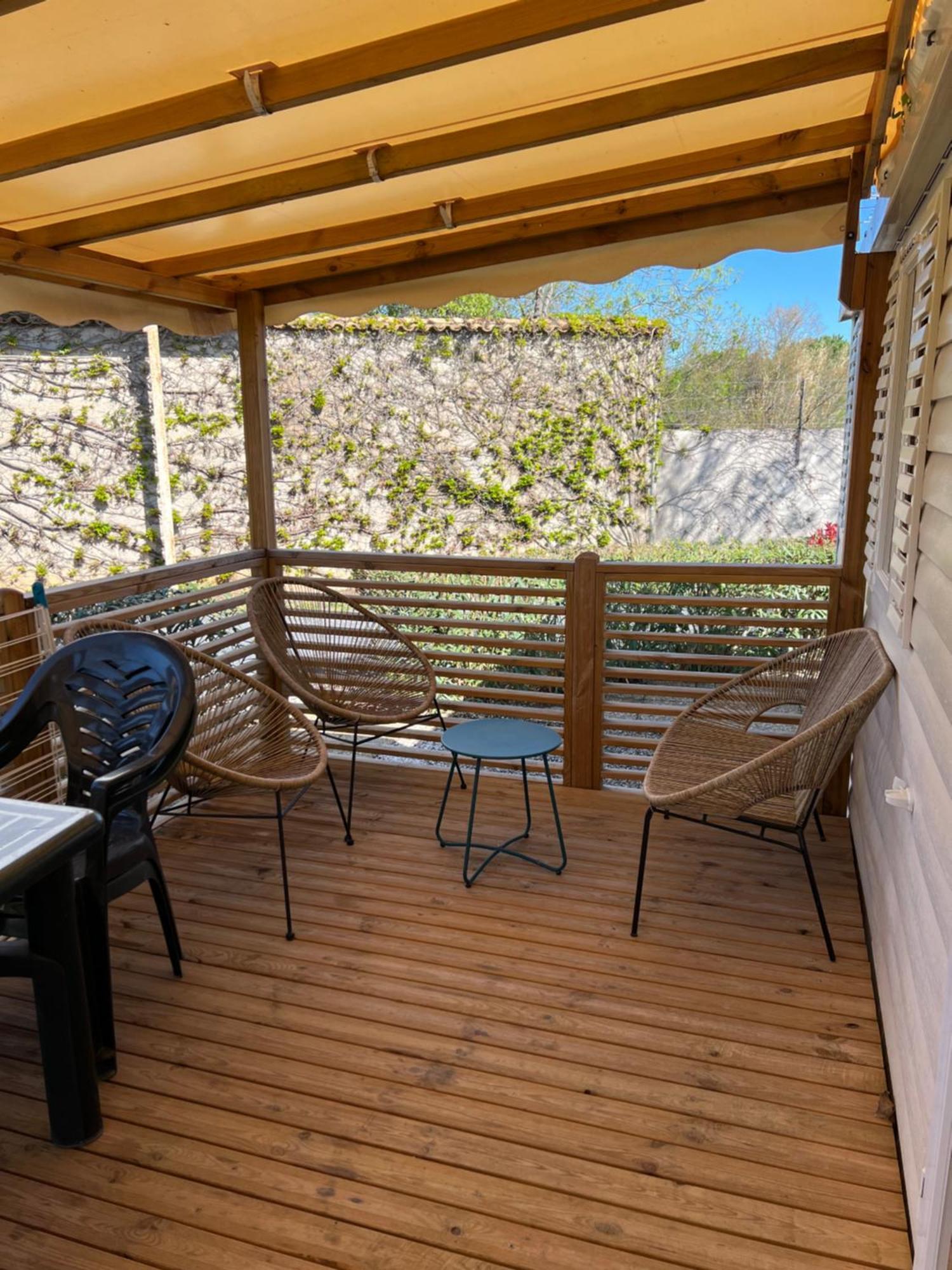 Mobilhome La Carabasse Vias Plage מראה חיצוני תמונה
